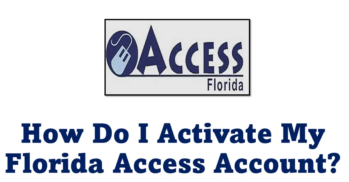 activate my florida access account
